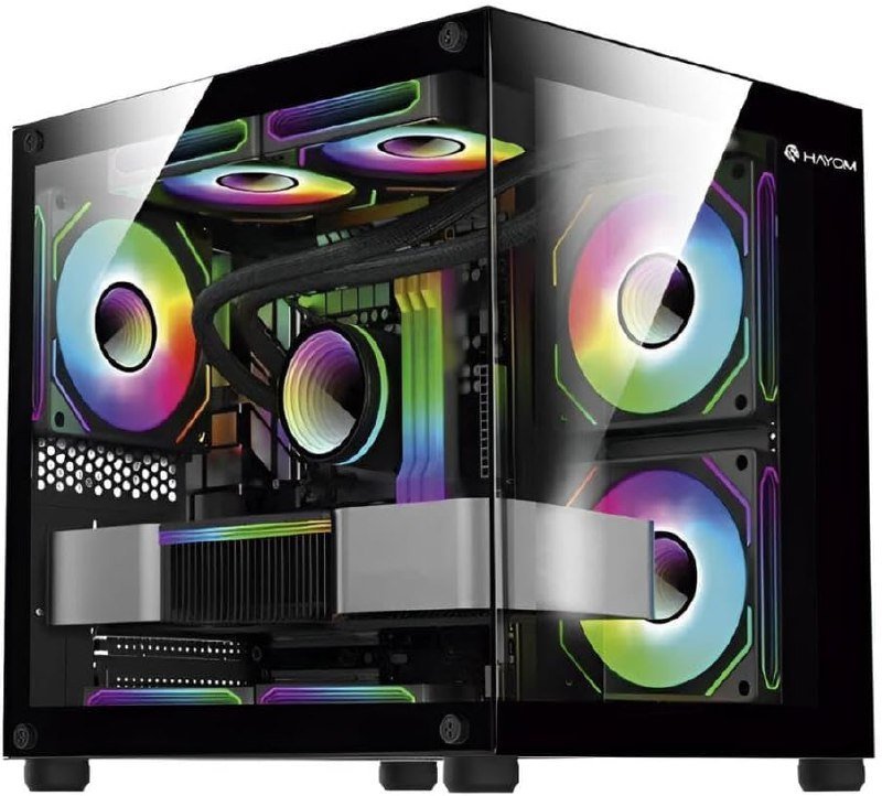 GABINETE GAMER - HAYOM - GB1796 com 4 Fans 🖥️🎮