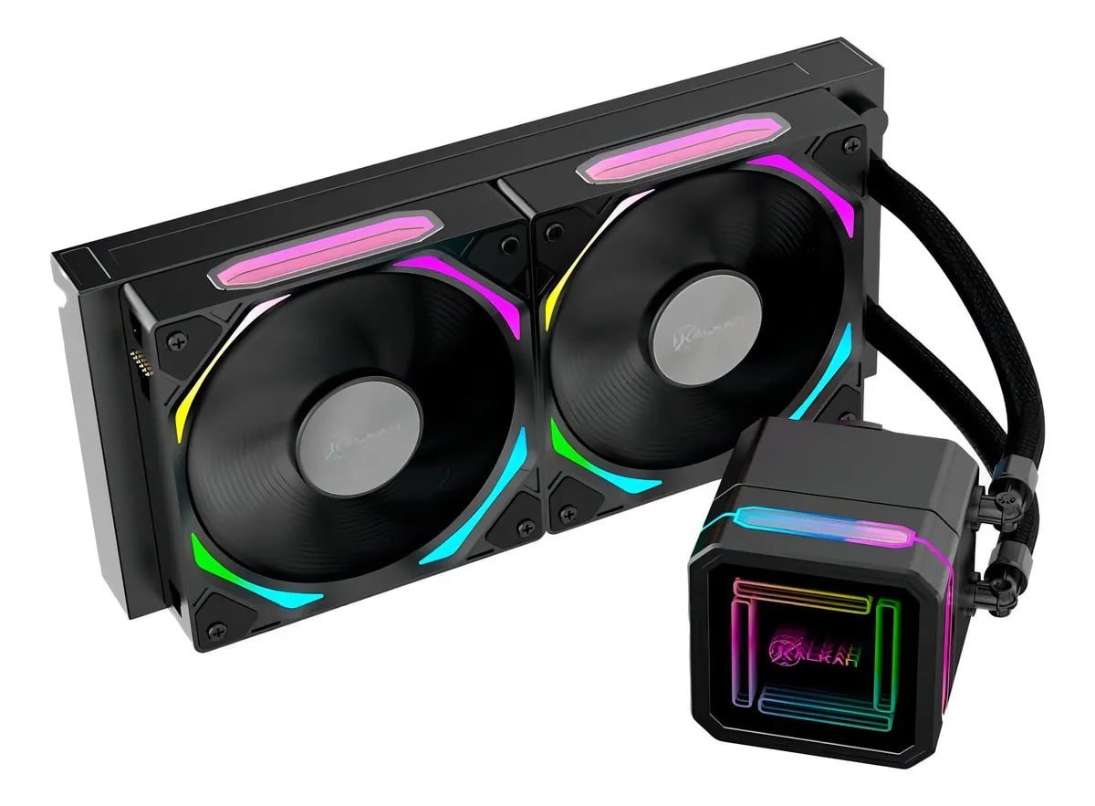 Water Cooler Gamer Kalkan Delta 240 Wireless Argb Klk00050 Led Rgb