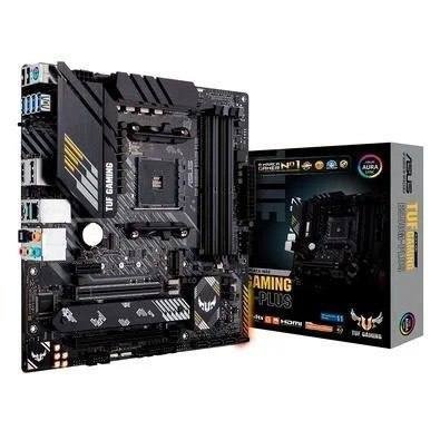Placa-Mãe ASUS TUF Gaming B550M-Plus, AMD AM4, mATX, DDR4, Preto 🖥️