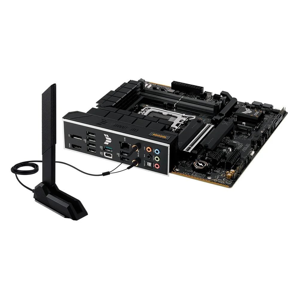 Placa-Mãe ASUS TUF GAMING B760M-PLUS WIFI II, Intel, DDR5 🖥️