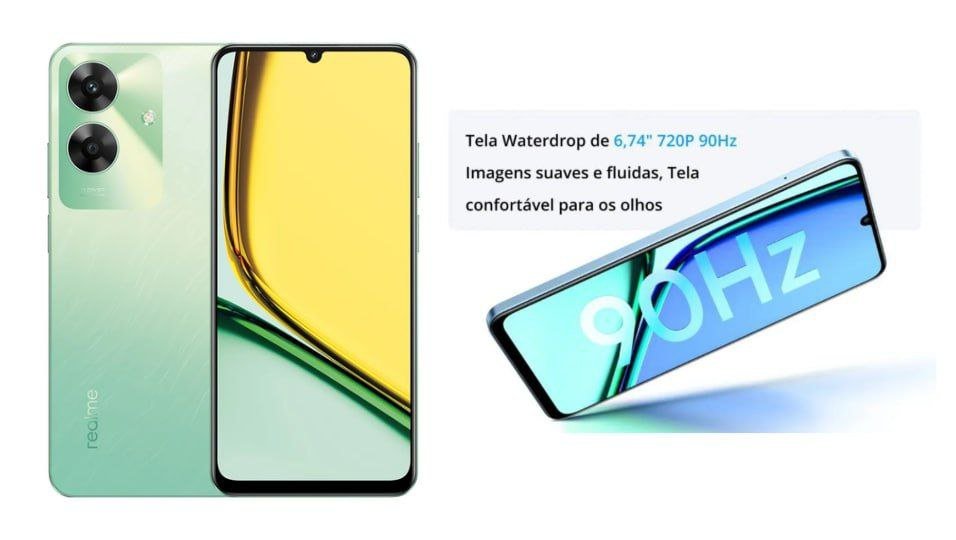 Smartphone Realme Note 60s Dual Sim 128Gb 4Gb Ram Verde 🛒