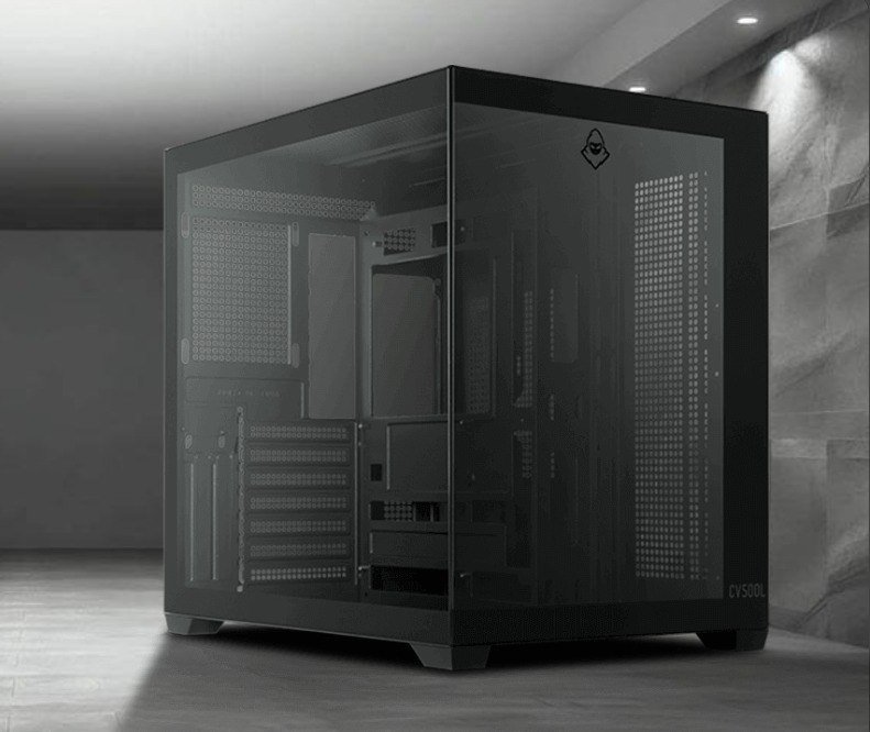 Gabinete Gamer Mancer CV500L PRETO 🖥️🎮