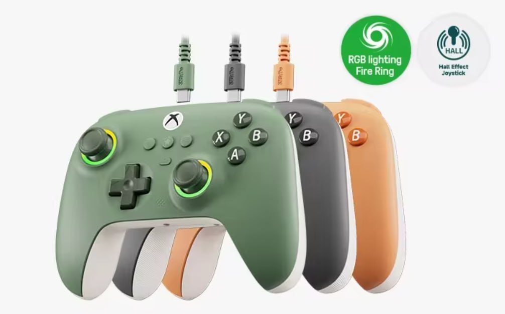 Controle 8BitDo Xbox Ultimate C com Hall Effect 🕹️