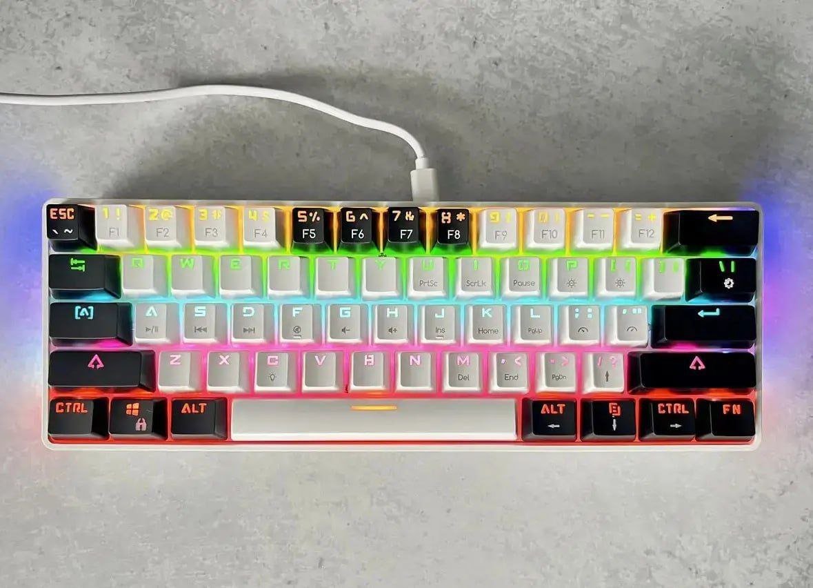 Teclado Mecânico Mucai MK61 RGB Hot Swappable🎮⌨️