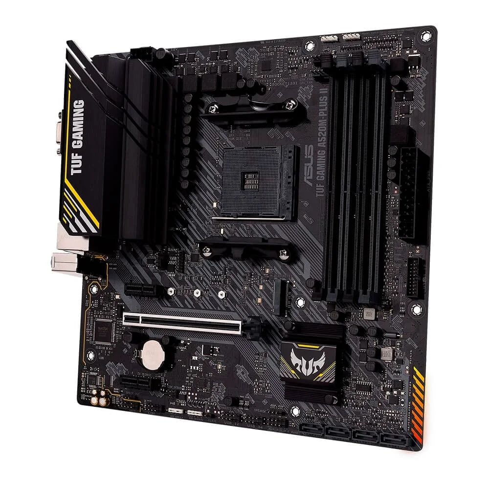 Placa-Mãe ASUS TUF GAMING A520M-PLUS II, AMD AM4