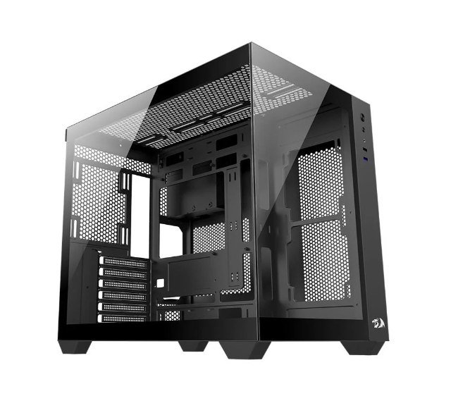 Gabinete Gamer Redragon Wideload Lite, Mid Tower, ATX, Lateral em Vidro Temperado, Preto 🖥️🎮