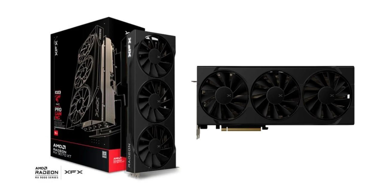 Placa de Vídeo XFX Swift RX 9070 XT TRIPLE FAN GAMING EDITION WITH AMD Radeon, 16GB 🖥️🎮