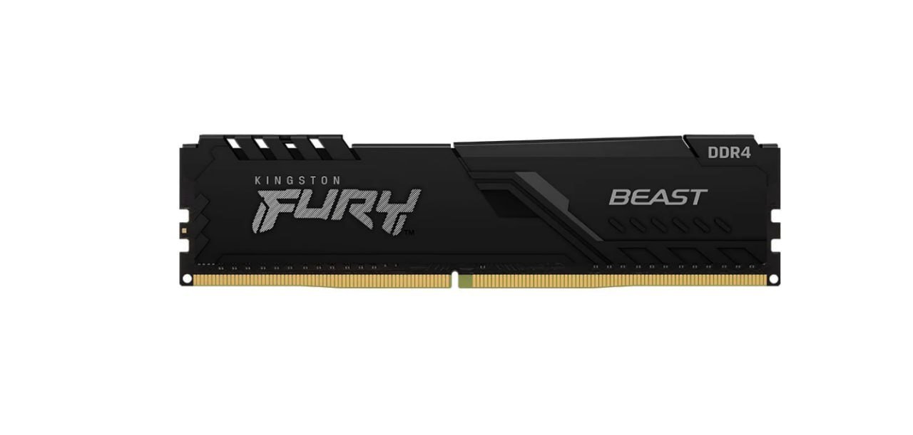 Memória RAM Kingston Fury Beast, 8GB, 3200MT/s, DDR4, CL16 🛒💻