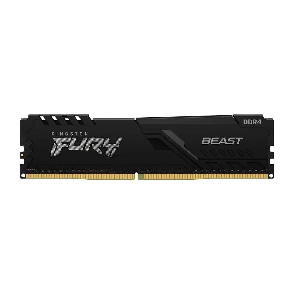 Memória RAM Kingston Fury Beast, 16GB, 3200MHz, DDR4, CL16, Preto 🖥️
