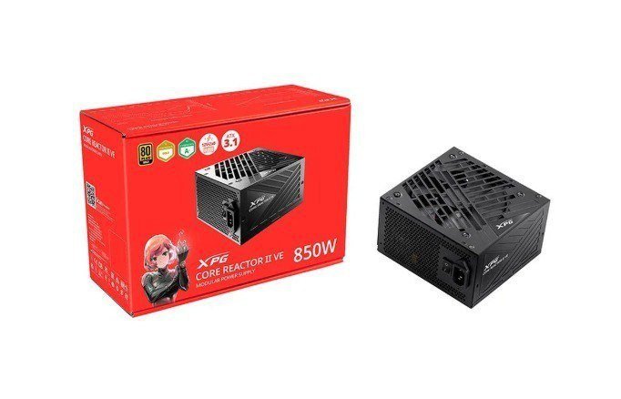 Fonte XPG Core Reactor II VE, 850W, 80 Plus Gold, Modular, PFC Ativo 🖥️🔌