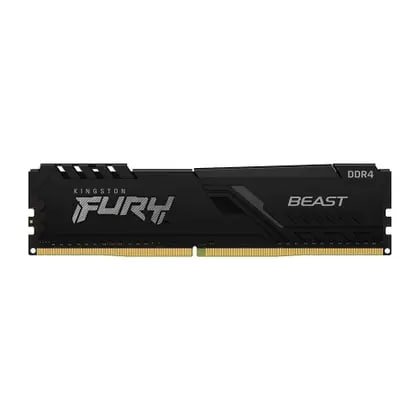Memória RAM Kingston Fury Beast, 16GB, 3200MHz, DDR4, CL16, Preto KF432C16BB1/16 🖥️🛒