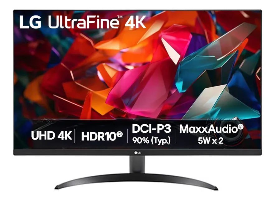 Monitor LG UltraFine 32” UHD 60Hz 4K 4ms DP HDMI 🖥️