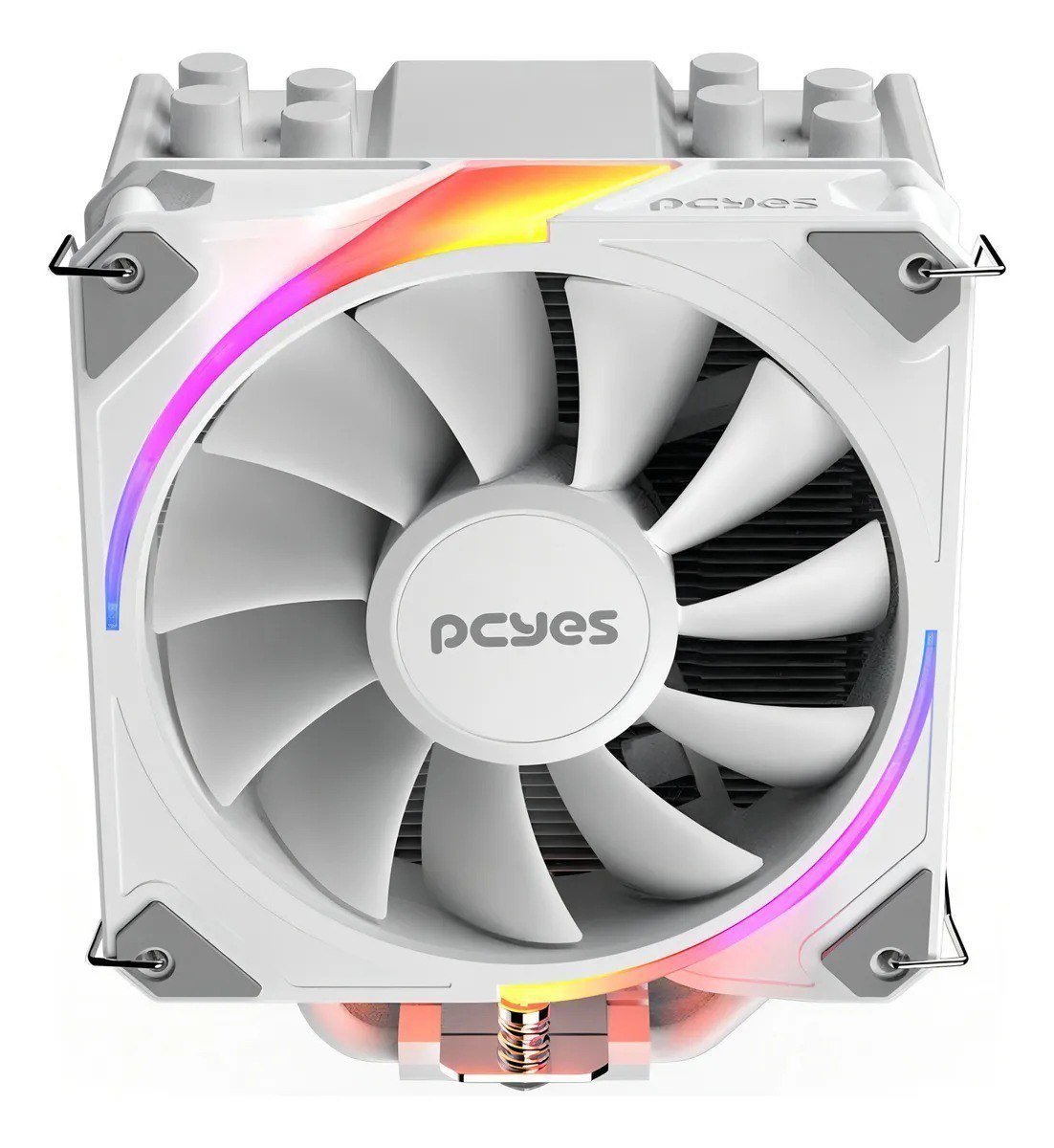 Cooler Para Processador Pcyes Frost Pulse Argb White Ghost 🧊❄️🖥️