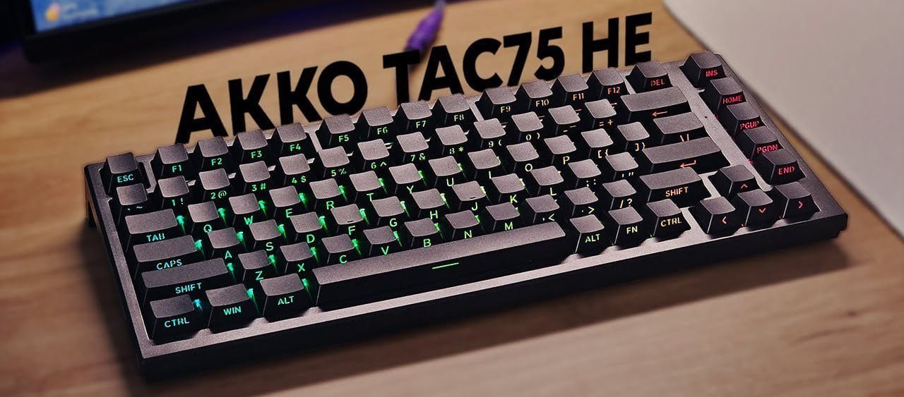 Teclado Magnético Akko Tac75 He 🇧🇷 DO BRASIL 🎮⌨️