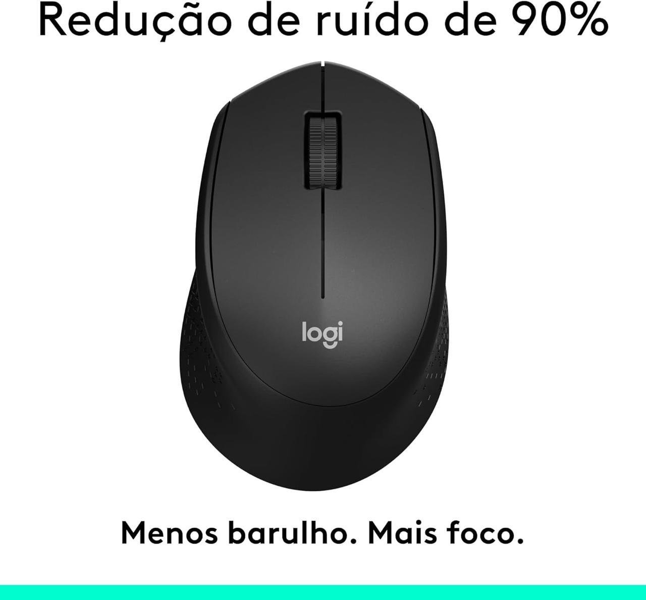 Mouse Sem Fio Logitech M330 SILENT com Clique Silencioso 🖱️🔇