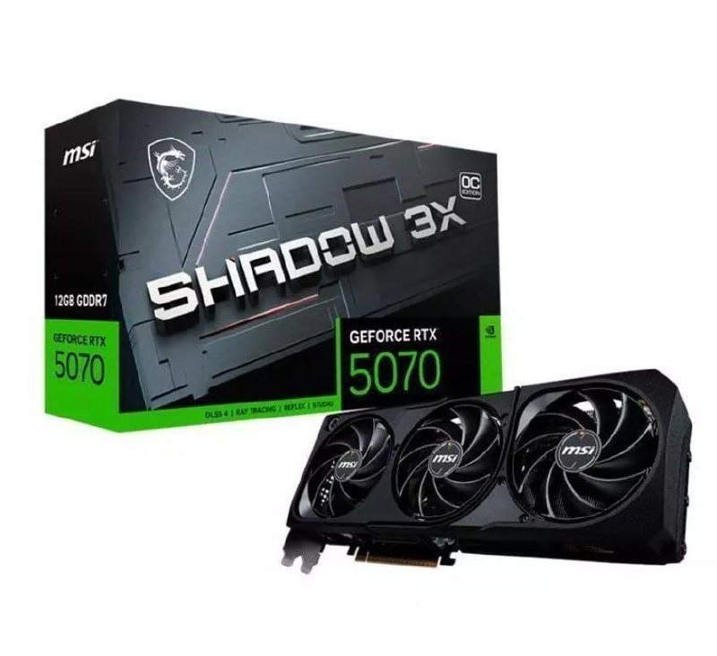 RTX 5070 12GB MSI SHADOW 3X OC 🎮💻🛒