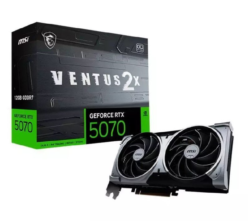 RTX 5070 12GB MSI VENTUS 2X OC 🎮🖥️