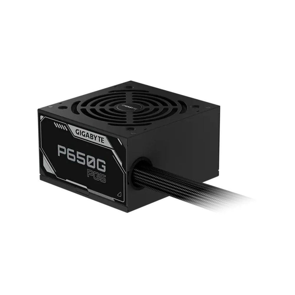 Fonte Gigabyte P650G PG5, 650W, 80 PLUS Gold ⚡🖥️