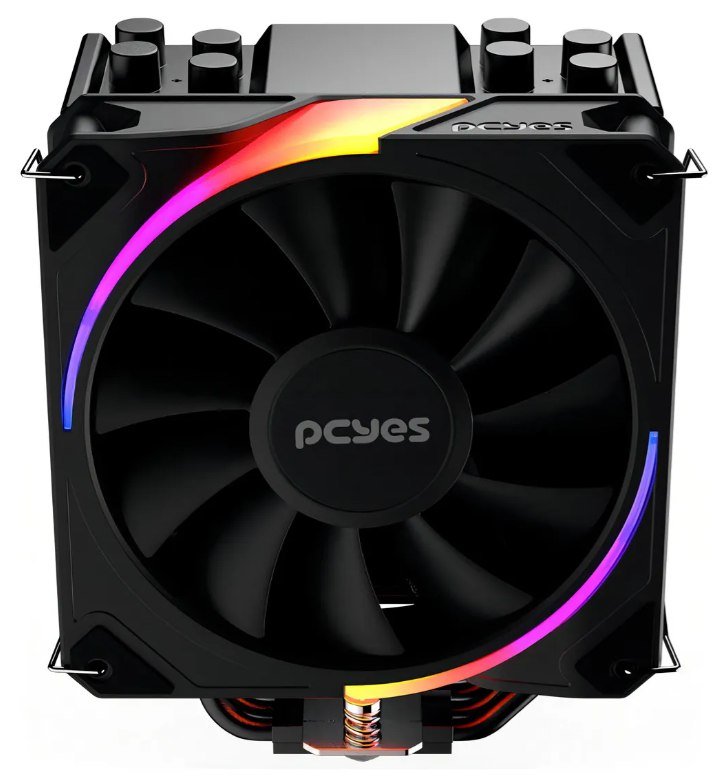 Cooler Para Processador Pcyes Frost Pulse Argb Black Vulcan 🧊🖥️
