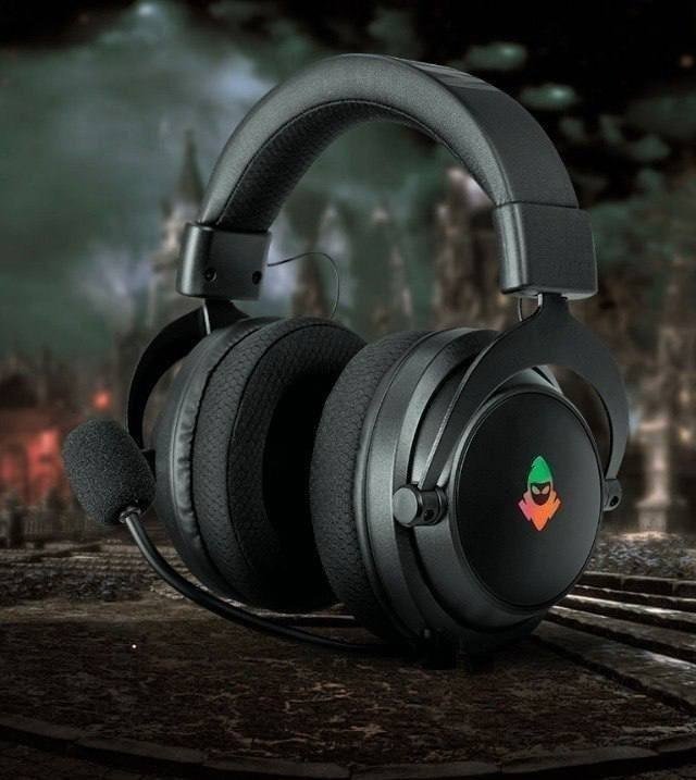 HEADSET GAMER MANCER AURA, RAINBOW, DRIVERS 50M 🛒🎧