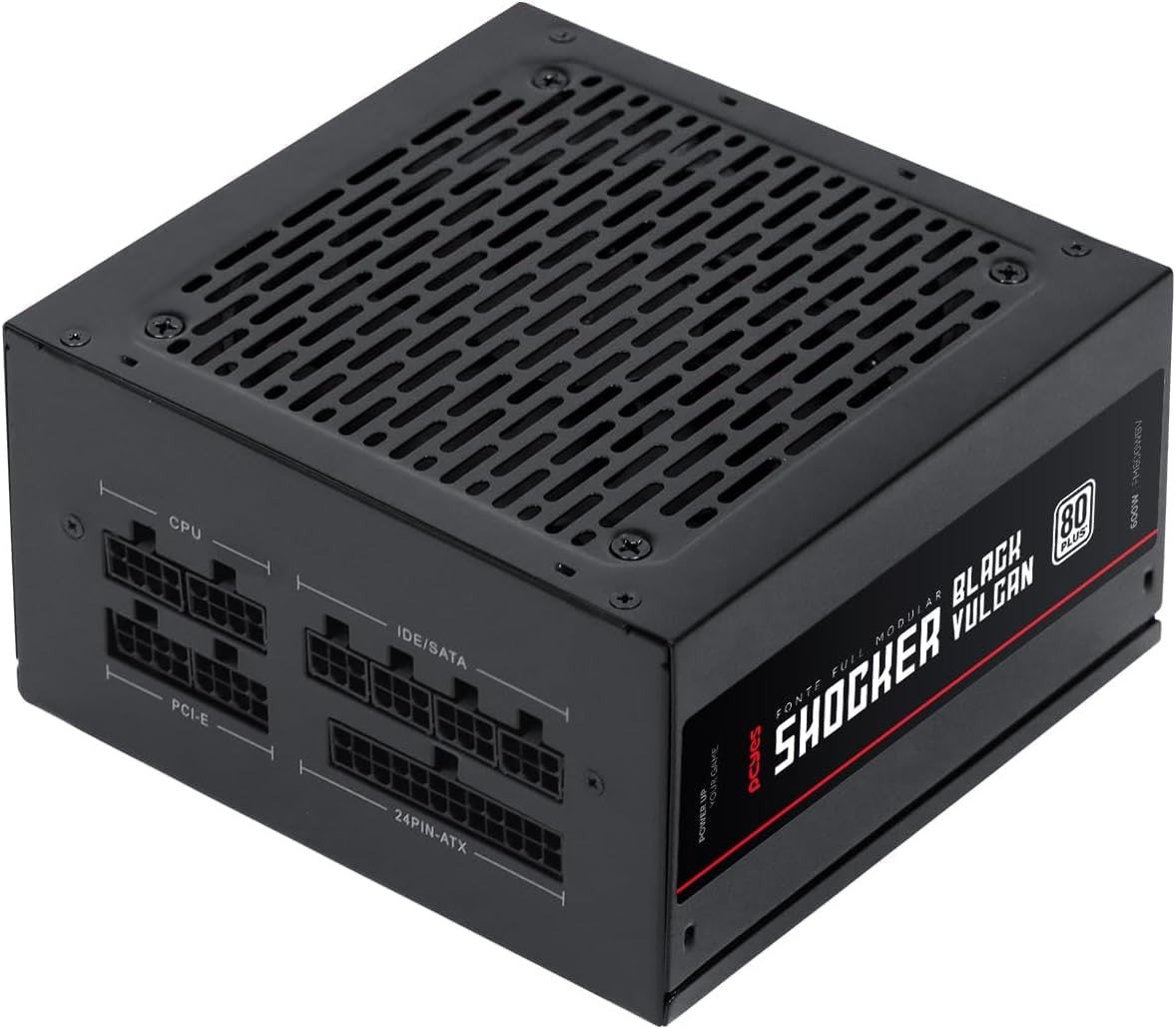 Fonte Gamer Shocker Full Modular 600w 80 Plus Bronze Pcyes 🖥️⚡