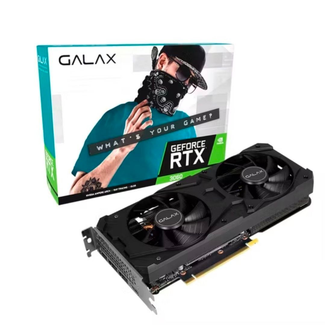 Placa de Video Nvidia Geforce RTX 3060 12GB Galax OC GDDR6 192BITS 🖥️🎮