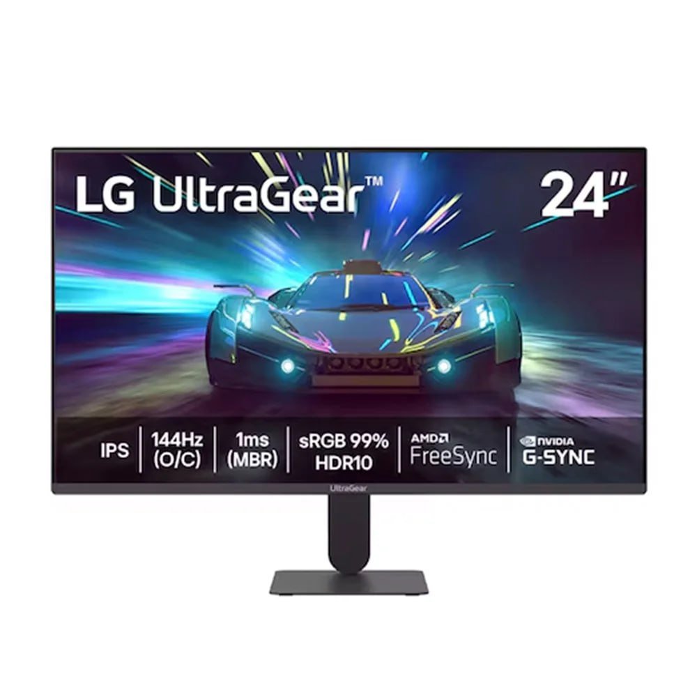 Monitor Gamer LG UltraGear 24", Full HD, 144Hz, 1ms, IPS 🖥️🎮