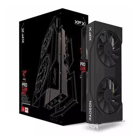 Placa de Video XFX Radeon RX 9060 XT Swift Gaming Edition OC, 16GB, GDDR6, 128-bit, RX-96TSW16BQ