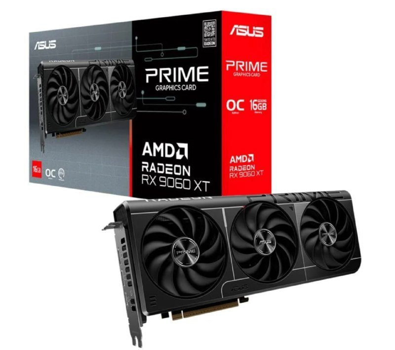 RX 9060 XT 16GB ASUS PRIME OC 🛒🎮