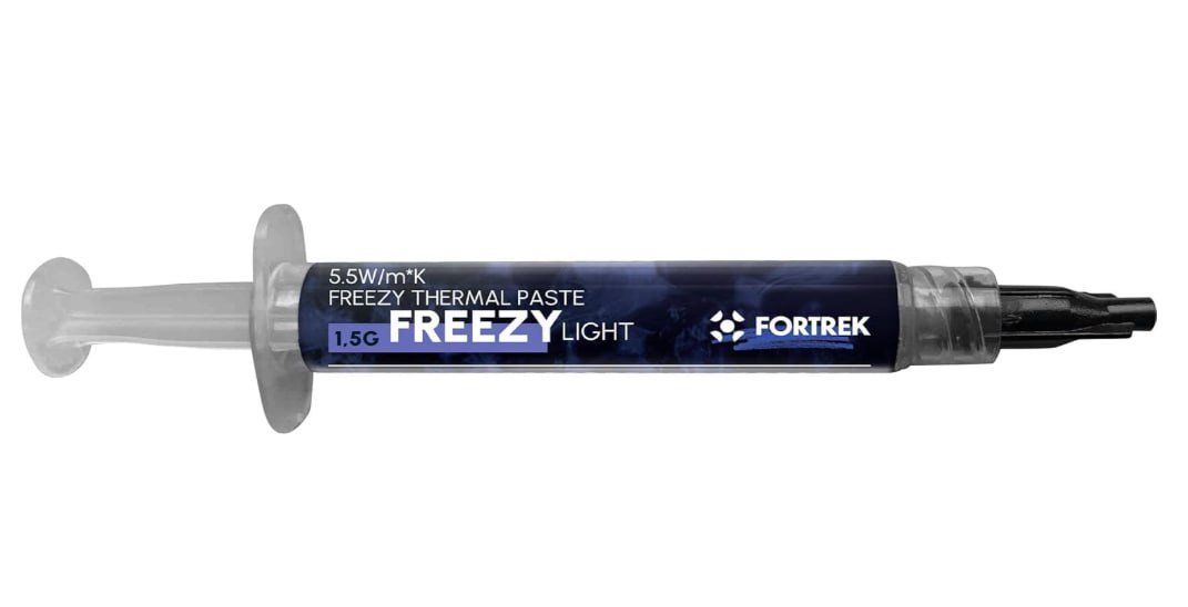 Pasta Térmica Freezy Light 5,5W/MK 1,5g Fortrek 🔧🖥️