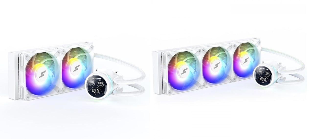 Water Cooler SuperFrame ISENGARD SMART, ARGB White 🧊❄️