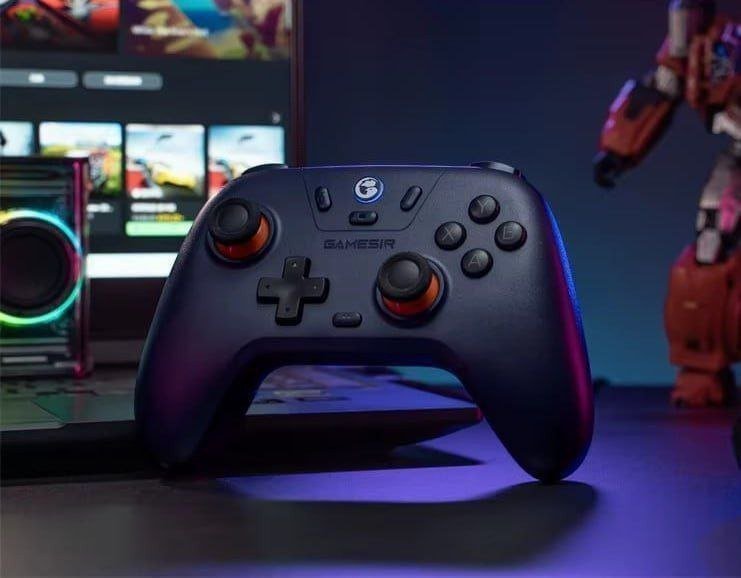 Controle Sem Fio Gamesir T4 Nova Lite, Analógicos Hall Effect 🎮
