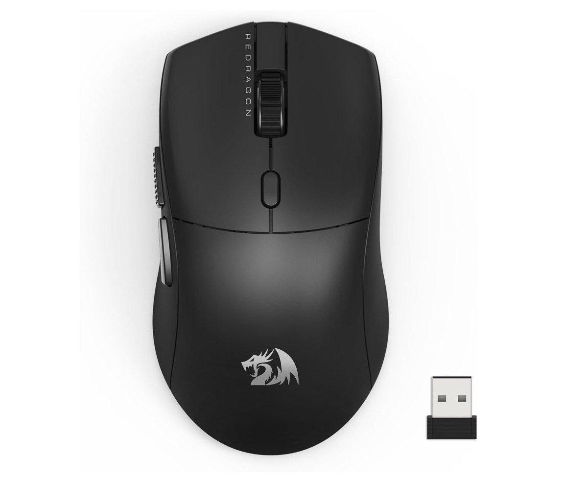Mouse Gamer Wireless/Bluetooth Redragon Standard, 1200DPI, 6 Botões Preto 🎮🖱️