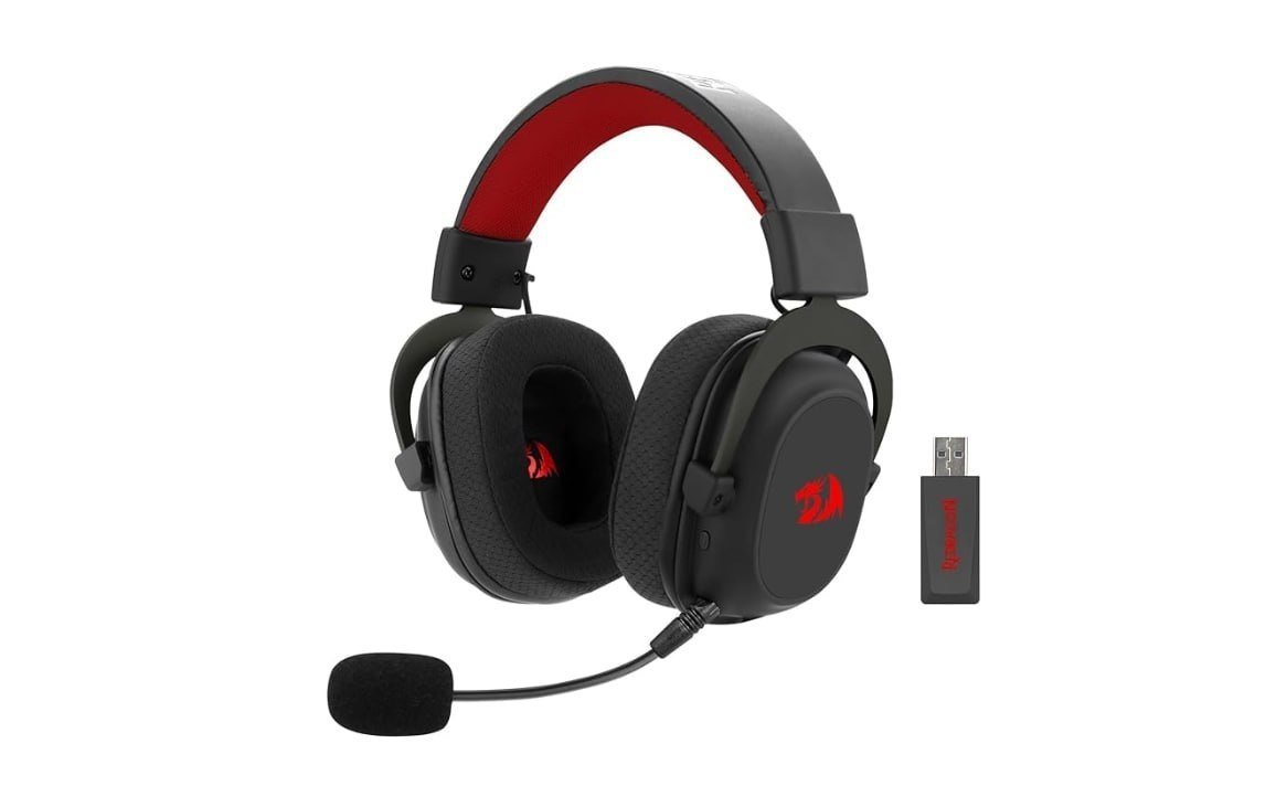 Headset Sem Fio Redragon Zeus Pro H510 RGB 🎧🎮
