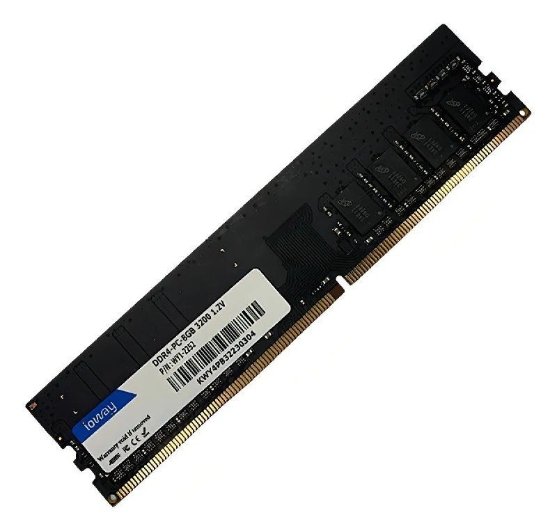 Memória Ram 8gb Ddr4 3200mhz Udimm Ioway 🛒