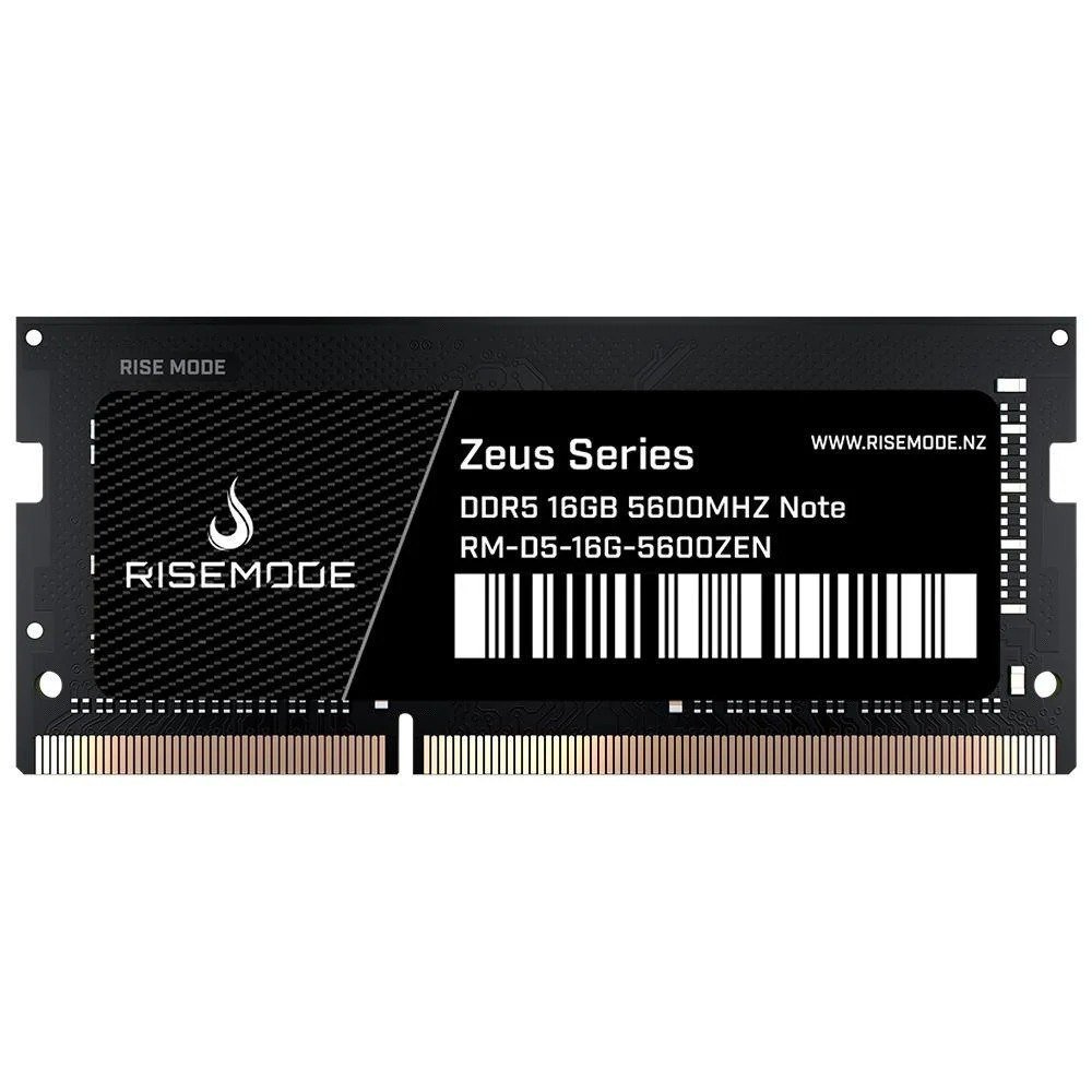 Memória Para Notebook Rise Mode 16GB, 5600MHZ DDR5, Zeus Series, CL46 - RM-D5-16G-5600ZEN 🛒