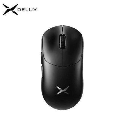 Mouse Gamer Sem Fio Delux M400, 1000Hz, PAW3311 🎮🖱️