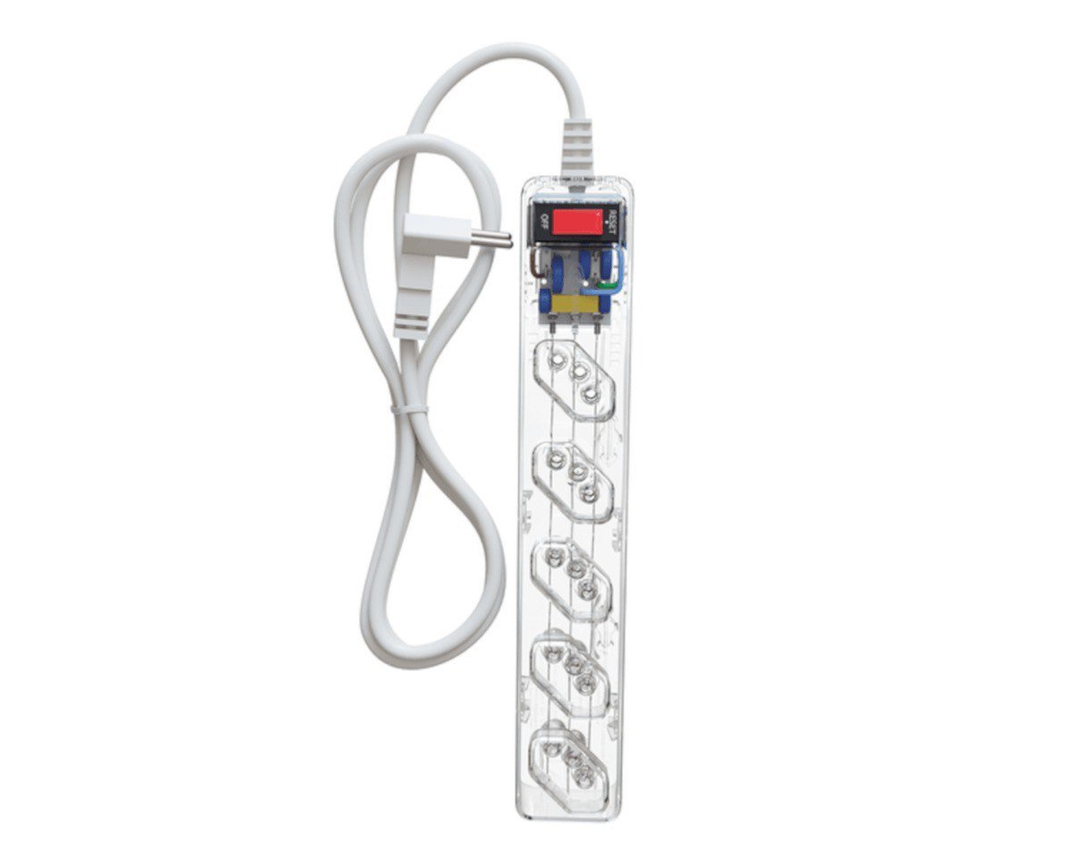 FILTRO DE LINHA ICLAMPER 5 TOMADAS + MOUSE TGT 🖱️🔌