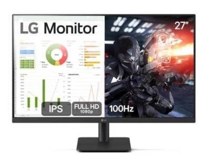 Monitor PC Gamer LG 27” Full HD IPS 100Hz 🖥️🎮