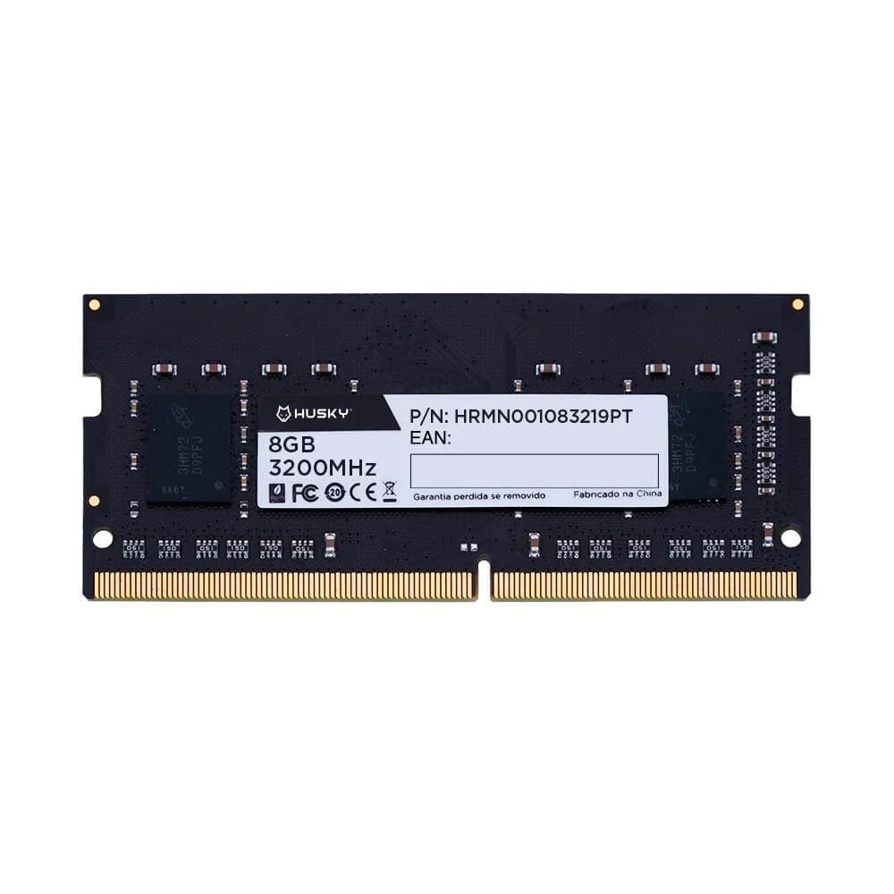 Memória RAM para Notebook Husky, 8GB, 3200MHz, DDR4, CL19 - HRMN001083219PT