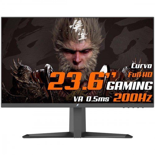 Monitor Gamer SuperFrame Ultra 23.6" Curvo Full HD 🖥️🎮