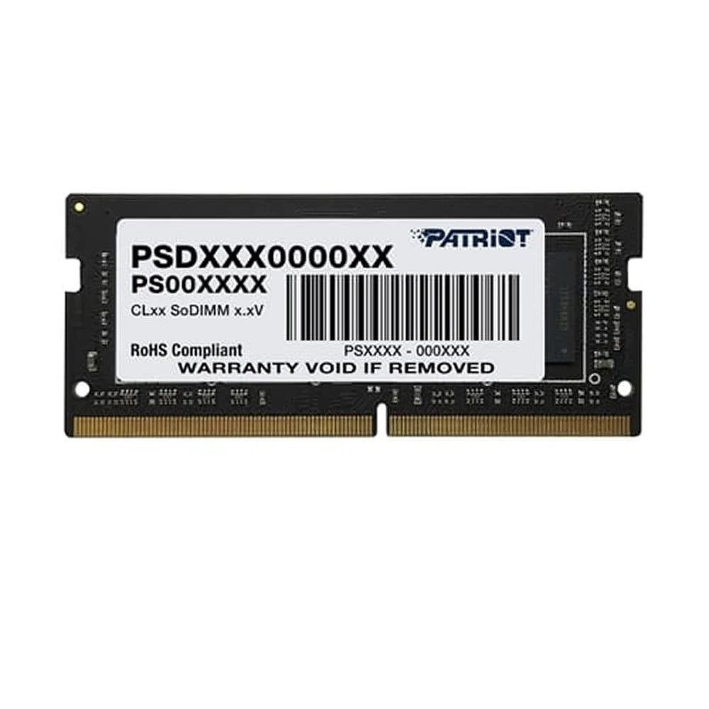 Memória RAM Patriot Signature, 8GB (1x8GB), UDIMM, 3200MHz, DDR4, CL22, Preta 🛒🖥️