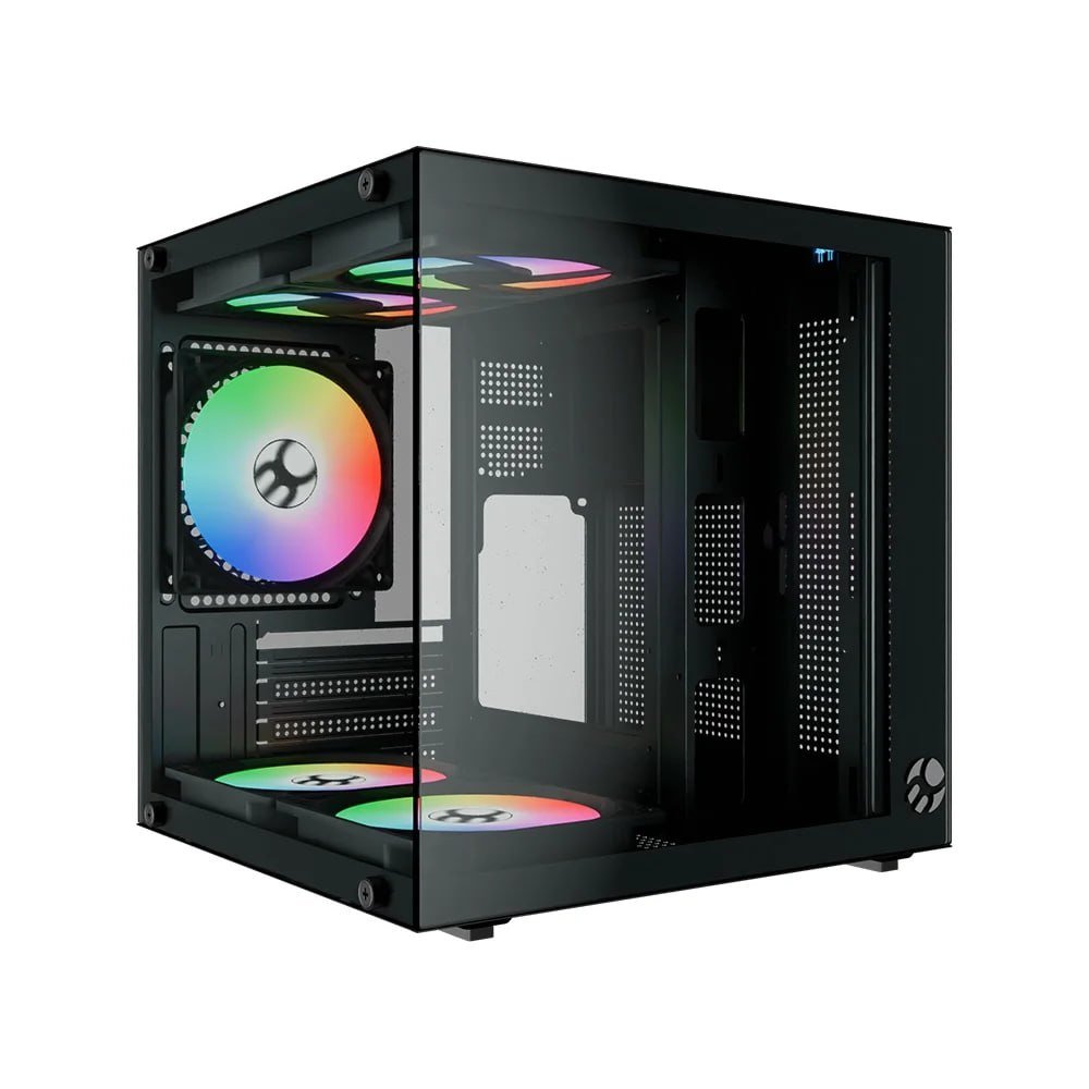 Gabinete Gamer Bluecase Life Pro COM 5 FANS 🛒🎮