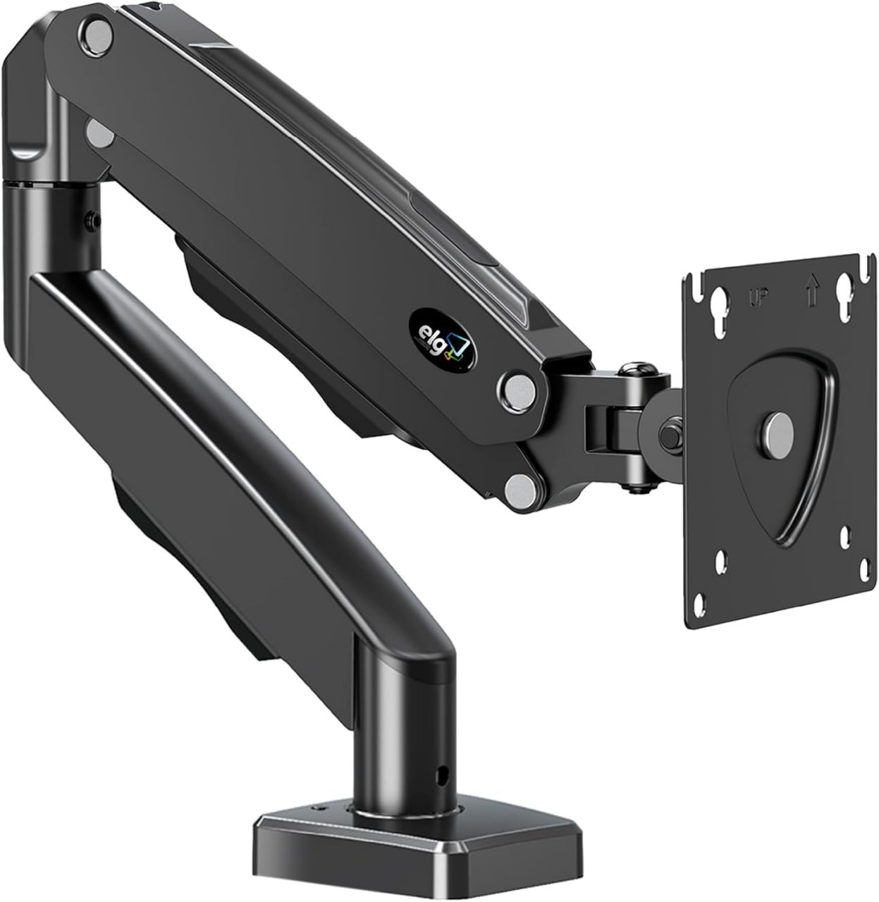 ELG F80N Suporte Articulado de Mesa, Pistão a Gás, Monitores 17'' a 35'' 🖥️