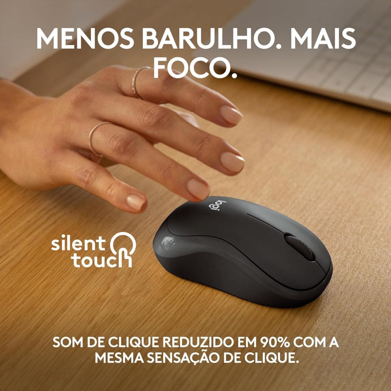 Mouse Sem Fio Logitech M240 com Bluetooth 🖱️🔋