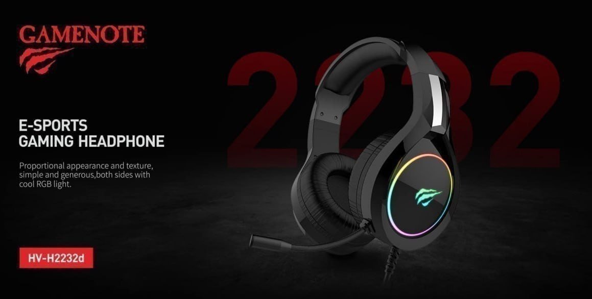 Havit HV-H2232d - Fone de Ouvido Gamer com Iluminação RGB 🎧🎮