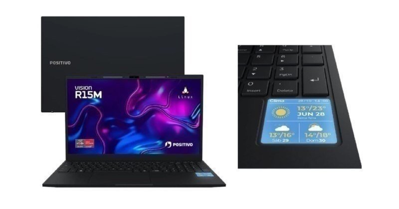 Notebook Positivo Vision R15M (VERSÃO COM RYZEN 7 5825U) 💻🖥️