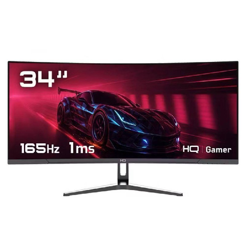 Monitor Gamer 34" Curvo 1ms, 165Hz, UltraWide (QHD) - 3440x1440 🖥️🎮