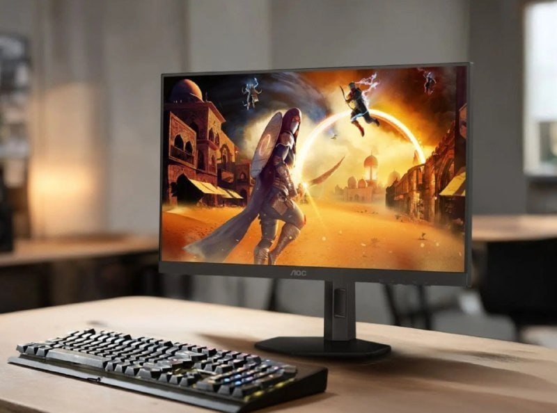 Monitor Gamer AOC 24" IPS, 180Hz, FHD, 0,5ms, Ajuste de altura 🇧🇷 🖥️🎮