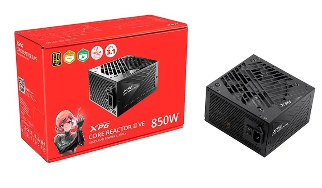 FONTE XPG CORE REACTOR II VE GOLD FULL MODULAR ATX 3.1 PCI-E 💻🖥️